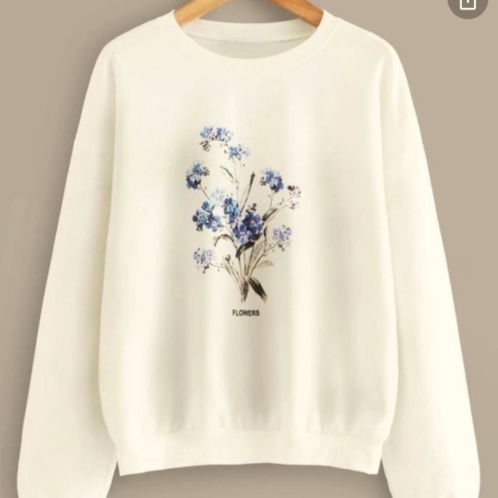 Forget me knot sweatshirt.